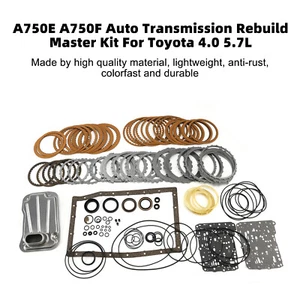 Kit maestro de reconstrucción de transmisión automática A750E A750F para Toyota 4.0 5.7L F8 - Imagen 1 de 12
