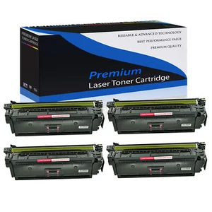 4PK Magenta Toner Cartridge CF363X for HP Color Laser 508X M553dn M577dn M577f - Picture 1 of 24
