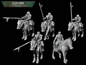 Death Division: Cavalry Lancers | War | Trench Korps | Steel Legion | Redmaker - Imagen 1 de 8