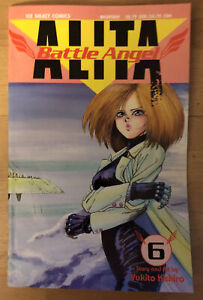 Viz Comics Alita Battle Angel Manga Comic #6 Part 1 Yukito Kishiro Story/Art