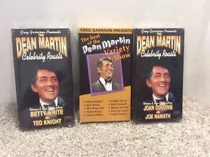 NEW VHS Set Of 3 Movies * Dean Martin Celebrity Roast Betty White And Ted Night - Picture 1 of 2