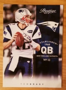 Tom Brady 2012 Prestige Football Card #107 - Picture 1 of 2