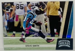 2011 Panini Threads Steve Smith Sr SP /25 FOIL RARE Carolina Panthers Ravens - Picture 1 of 3