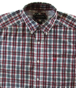 Camisa Ariat Serie Pro Para Hombre L Grande Western Rodeo Vaquero Bordado Logo S/S - Imagen 1 de 11