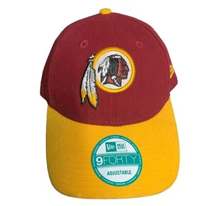 New Era Washington Redskins NFL Hat Adjustable Red 9Forty 6 Panel Embroidered - Picture 1 of 7