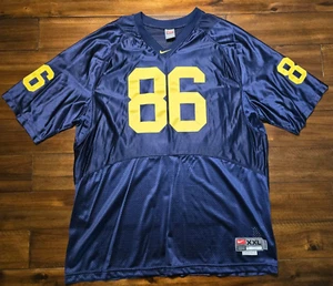 Vintage University of Michigan Football Jersey 2XL Wolverines #86 Tai Streets - Picture 1 of 8