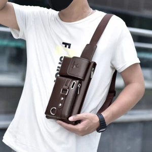 Waist Bag Fashion Chest Bag Outdoor Sports Messenger Bag R - Picture 1 of 12