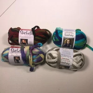 New, (4) Rolls, Premier Yarns Starbella (02, 15-15), Red Heart Boutique [DE11] - Picture 1 of 8