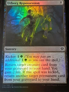 Urborg Repossession FOIL , Dominaria United ,Near Mint ,MTG,FREE SHIPPING - Picture 1 of 3