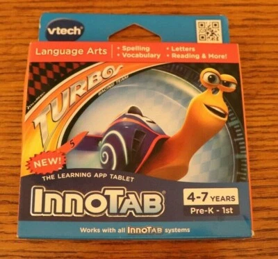 VTECH INNOTAB Dreamworks Turbo Game Educational Ages 4-7 Years - Image 1 of 2