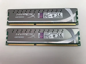 KINGSTON KHX1600C9D3X2K2/4GX 4GB MEMORY KIT (2X2GB) HYPERX GENESIS SDRAM DDR3 - Picture 1 of 3