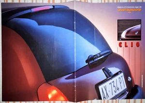DEPLIANT BROCHURE RENAULT CLIO All. QR n. 511-1998 - Foto 1 di 10