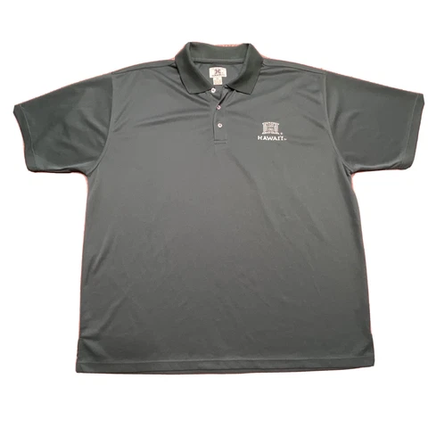University of Hawaii Polo Shirt KOP Distributors 2XL Embroidered Logo Cover
