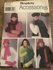 🌼 SIMPLICITY #5251 - LADIES (5 STYLE) WINTER HATS - GLOVES & SCARVES PATTERN FF