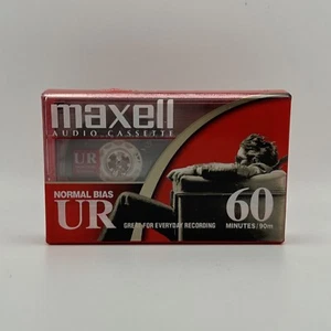 UR-60 "Single" Normal Bias Audio Cassette by Maxell Consumer Tape (Cassette,... - Picture 1 of 2
