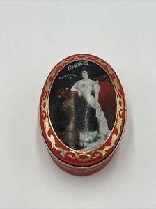 Vintage, Coca-Cola Tin "5 Cent At Soda Fountains" 1996 3"X2" - Picture 1 of 5