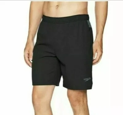 Pantalones cortos Speedo para hombre talla XXL 38/40 negros UPF 50+ Tech Volley agua Foto 1 de 4