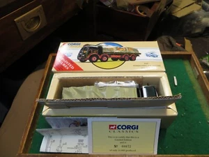CORGI CLASSICS ATKINSON 8 WHEEL RIGID LORRY & LOAD EDDIE STOBART 97327 1/50 MIB - Picture 1 of 10