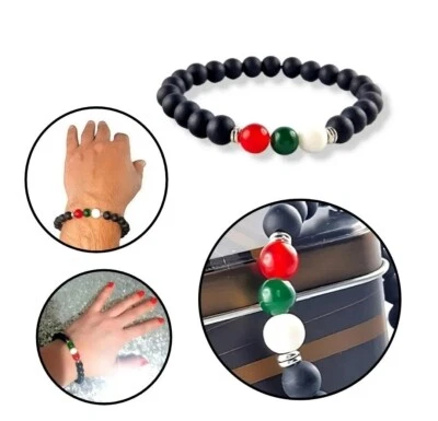 Armband Italien Flagge Italienische Fahne Armreif Perlenoptik Armschmuck - Bild 1 von 4