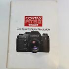 CONTAX RTS III 35mm SLR Film Camera Vintage Brochure