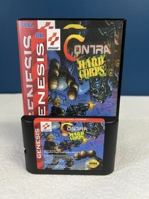 Sega GENESIS Authentic CONTRA HARD CORPS CIB read