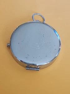 Brújula de bloqueo vintage PIC hecha en Japón cromada - Imagen 1 de 6