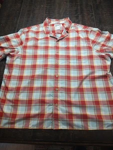 Duluth Trading Men's Button Shirt Untucked Relaxed Fit Multi Color Plaid 2XL - Picture 1 of 8