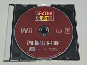 DISC ONLY - Agatha Christie: Evil Under the Sun (Nintendo Wii) No Case / Manual - Bild 1 von 2