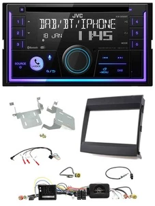 JVC Lenkrad USB 2DIN DAB Bluetooth CD Autoradio für Porsche Cayenne 2011-2016 - Bild 1 von 11