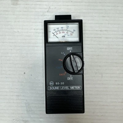 Greenlee / BEHA 93-20 Sound Level Meter Tested & Working Measure Decibel Level - Image 1 of 3
