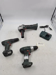 Lot of 4 Metabo Cordless Tools - For Parts/Repair, Used - Foto 1 di 18