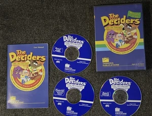 The Deciders Take On Concepts - Missions I. II. III (3 CD-ROMs)W/ Booklet,4-10y - Picture 1 of 7