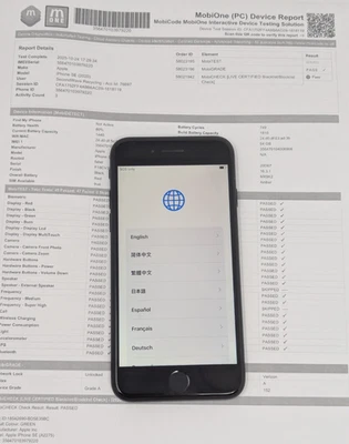 Apple iPhone SE (2020) - 64 GB - Negro (Verizon) - MobiCHECK: APROBADO Foto 1 de 4