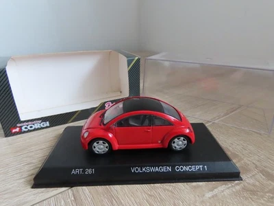 Detail Cars Platinum by Corgi Volkswagen New Beetle Red 1:43 Scale Diecast Model - Image 1 of 4
