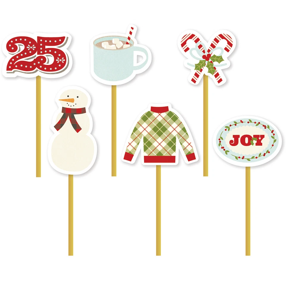 Collection Classic Christmas Decorative Clips(6 Piece) - Image 1 of 1