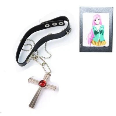 Cosplay Rosario + Vampire Akashiya Moka Crosses Pendant Necklace Ornament Gifts - Image 1 of 4