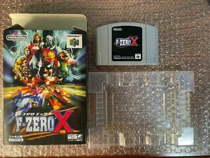 Nintendo 1998 F-ZERO X Nintendo 64 Used Racing Japanese Retro Game from Japan - Picture 1 of 12