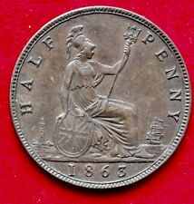 Half-penny 1863