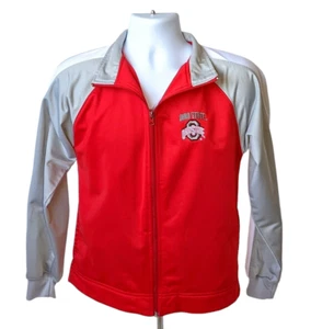 Ohio State JUNIOR Size L Full Zip Red Oak Jacket - Picture 1 of 3
