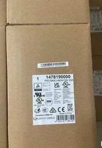 Fuente de alimentación Weidmuller 1478190000 PRO MAX3 480W 24V 20A - Imagen 1 de 1