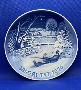 1970s Bing & Grøndahl (B&G) Christmas Plate - Picture 1 of 16
