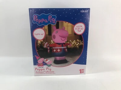 Peppa Pig Airblown Inflatable 4.5 ft - Image 1 of 4