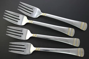 International Stainless Silverware - INS518 - 6 3/4" Salad Forks Set of 4 - Picture 1 of 2