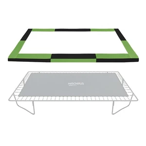 Rectangle Trampoline Replacement Parts: Jumping Mat Safety Net Pad Weather Cover - Picture 1 of 12