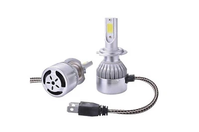 Coppia Lampadine Auto H7 C6 36W Luce Bianca Fredda Fari Moto - Immagine 1 di 4