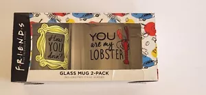 Friends The Television Serie TV-Show Glasbecher 2er-Pack 17,5 Unzen - offene Box Look - Bild 1 von 15