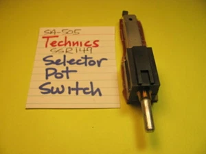📈TECHNICS SSR149 SELECTOR POT SWITCH SA-505 SA-404 STEREO RECEIVER - Bild 1 von 4