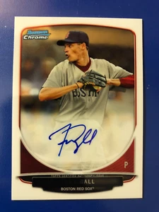 2013 Bowman Chrome Autograph Trey Ball #BCA-TB Red Sox - Picture 1 of 2