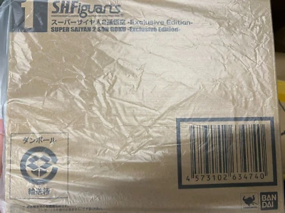Bandai S.H. Figuarts Dragon Ball Z Super Saiyan 2 Son Goku SDCC 2022 Exclusivo Foto 1 de 4