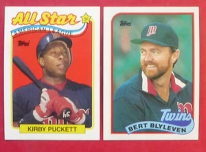 1989 Topps Minnesota Twins Team Set with Traded (32 Cards) - Picture 1 of 1